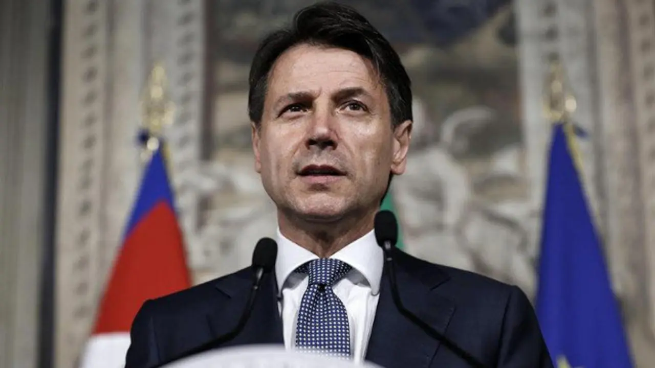 Giuseppe Conte. RICCARDO ANTIMIANI (EFE)
