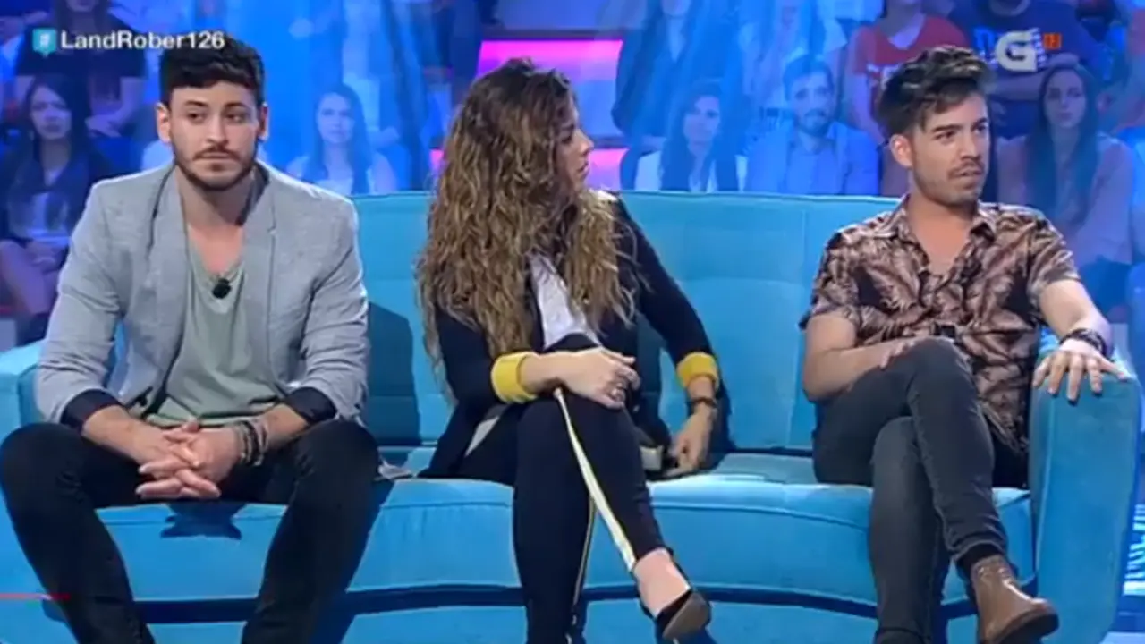 Cepeda, Miriam e Roi, en &#39;Land Rober&#39;. TVG