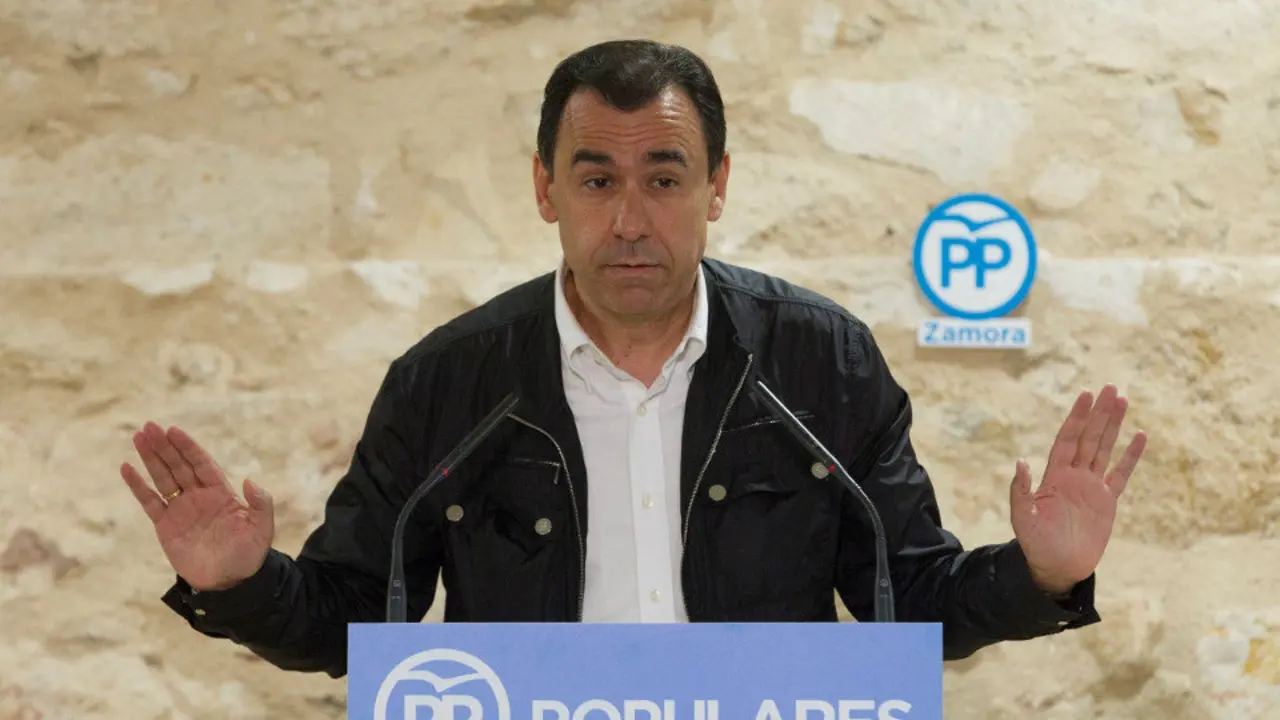 El coordinador general del PP, Fernando Martínez Maíllo. MARIAM A. MONTESINOS (EFE)