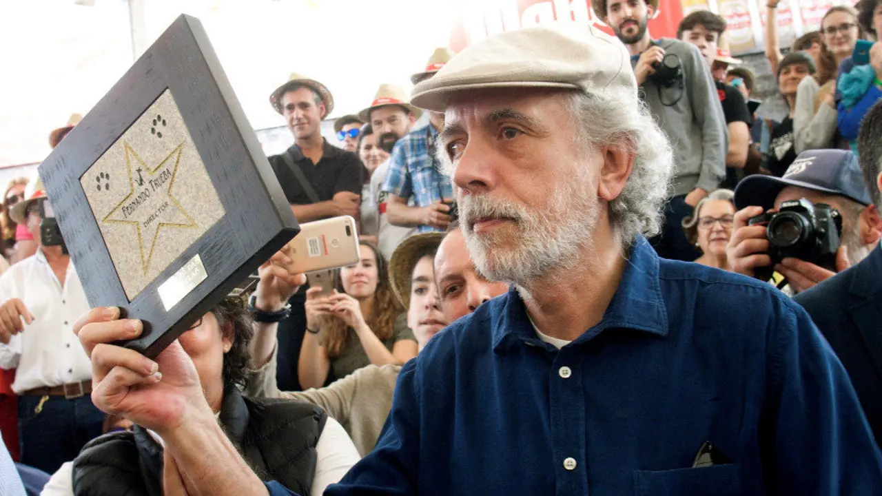Fernando Trueba, este sábado en el Festival de Cans. SALVADOR SAS (EFE)