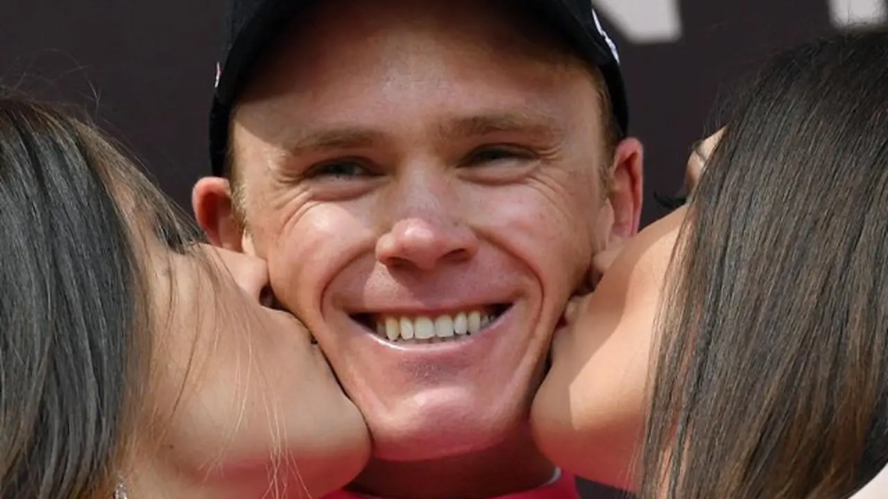 Chris Froome, ganador del Giro. EFE