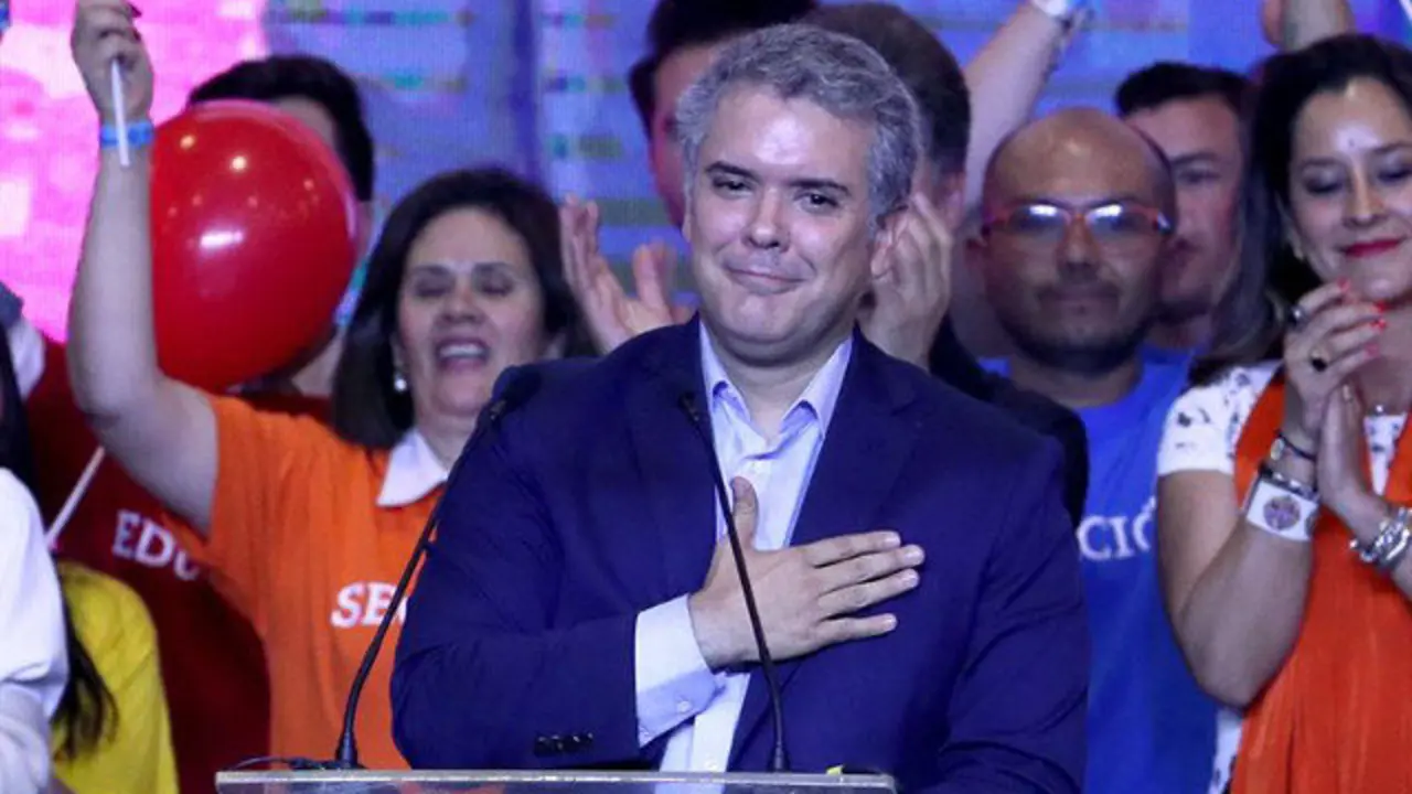 El uribista Duque ganó la primera vuelta en Colombia. MAURICIO DUEÑAS CASTAÑEDA