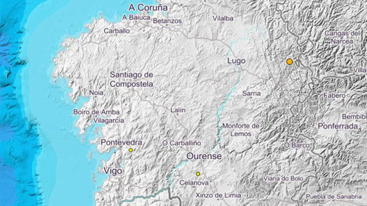 Los tres terremotos registrados en las últimas horas. IGN