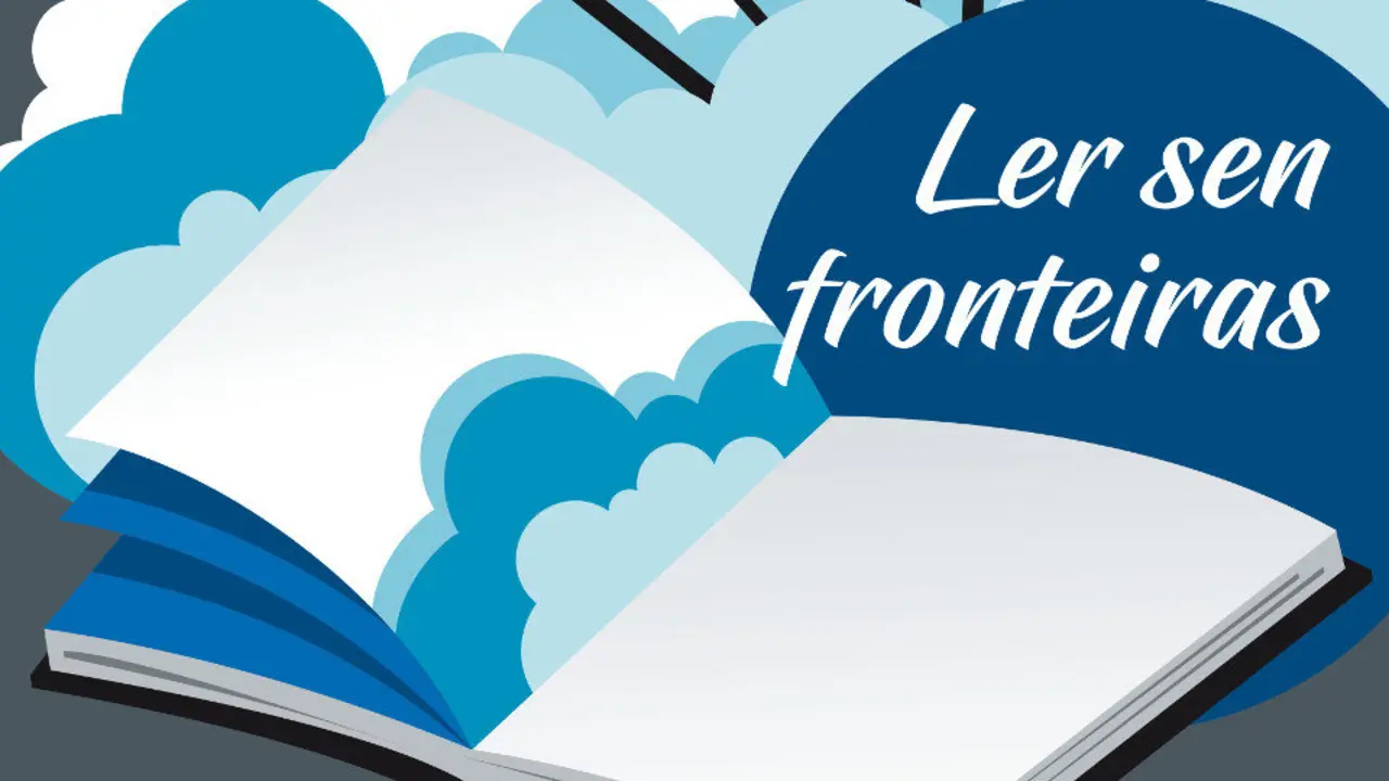 Parte do cartel que ilustra a Feira do Libro.