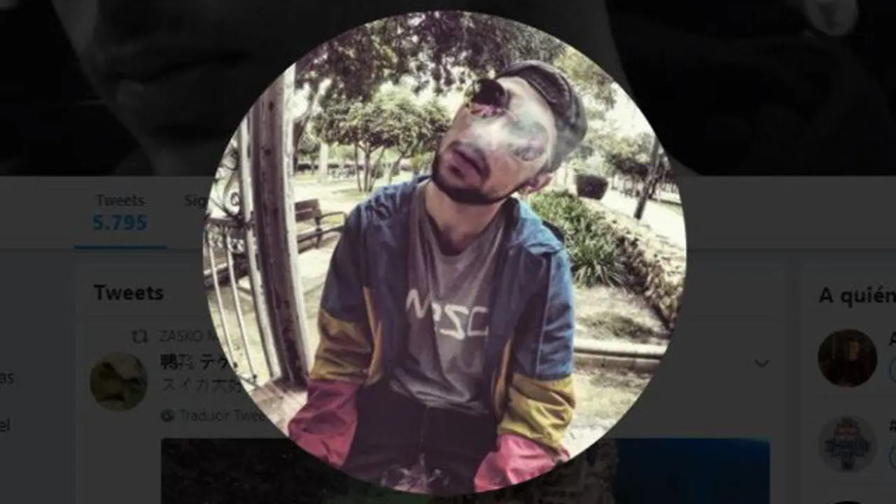 Una captura de la cuenta de Twitter de Zasco Master.