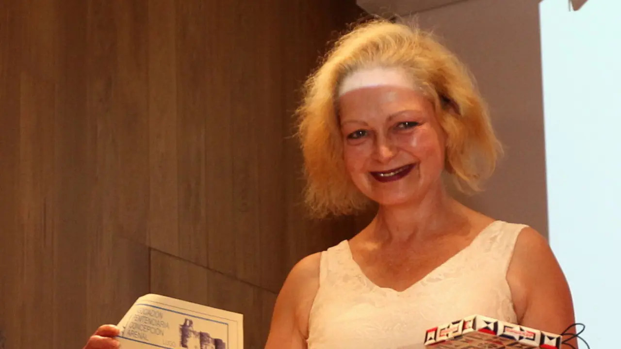 María Jesús García, en unas jornadas de penitenciarias de 2017. J. VÁZQUEZ