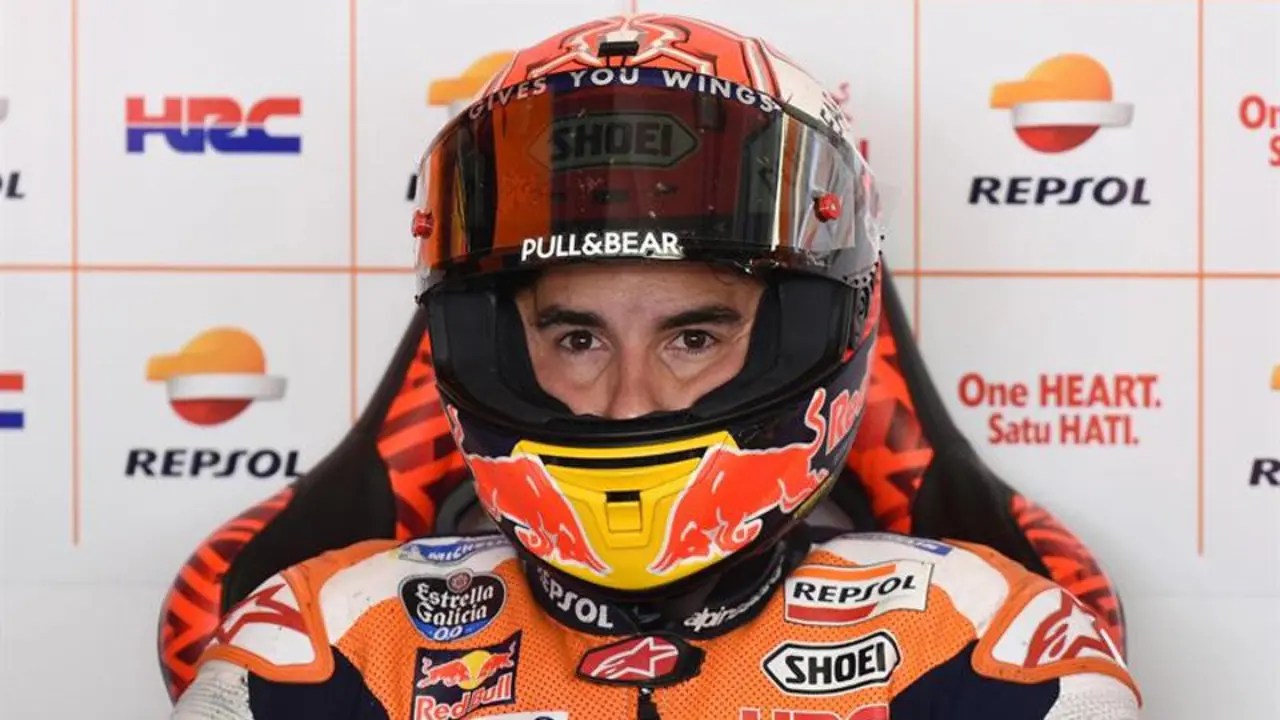 Marc Márquez. CLAUDIO GIOVANNINI (EFE)