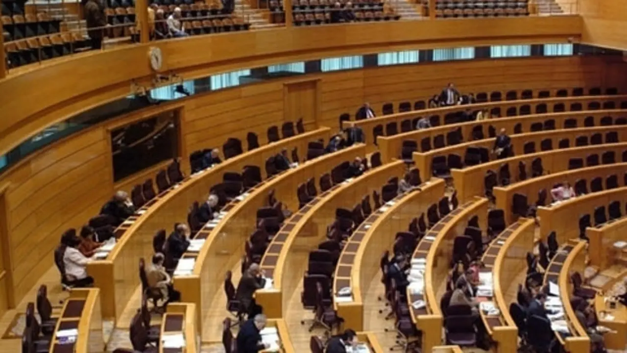 Hemiciclo del senado. AEP