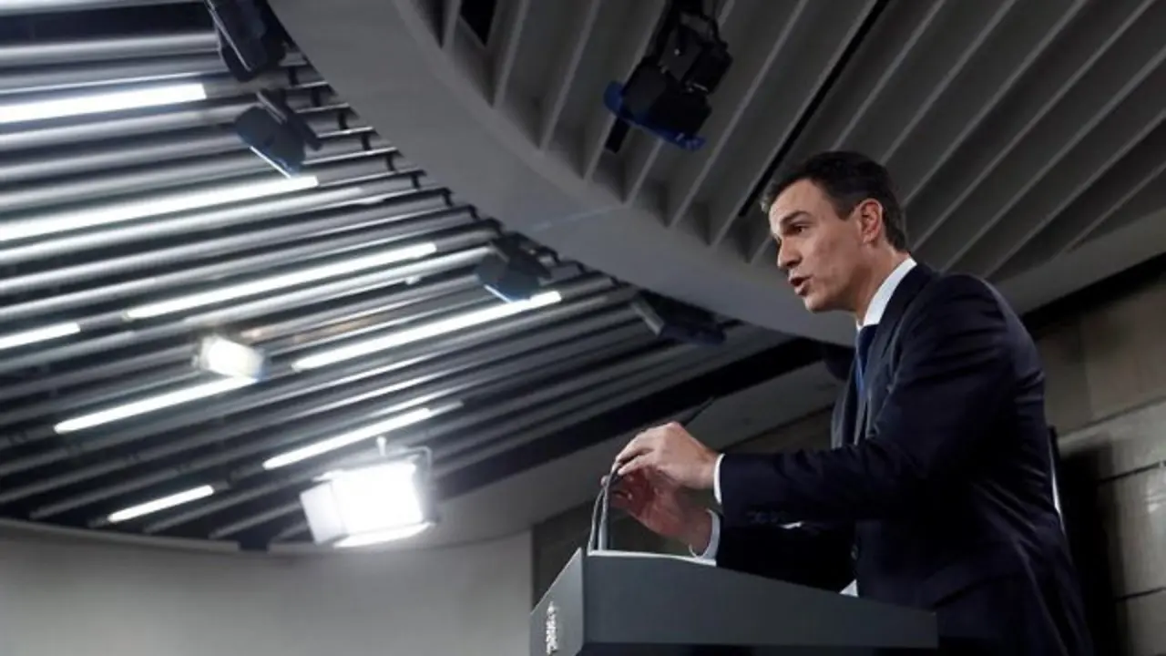 Pedro Sánchez anuncia la composición de su nuevo Ejecutivo. MARISCAL