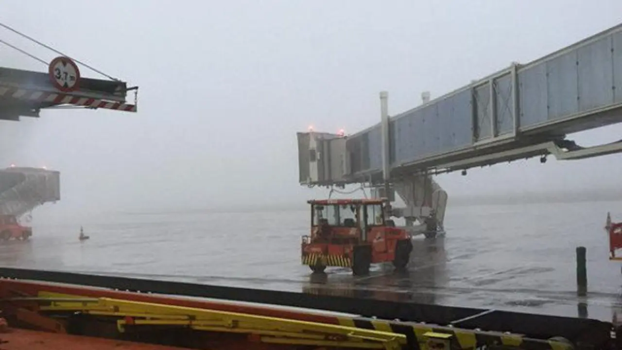 Pista de aterrizaje en Peinador. AEP