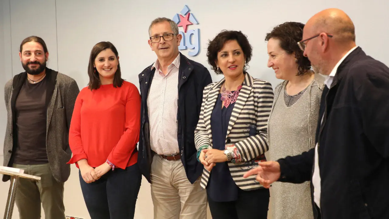 Los alcaldes de Carballo, Moaña, Tomiño y Rianxo. XOÁN REY