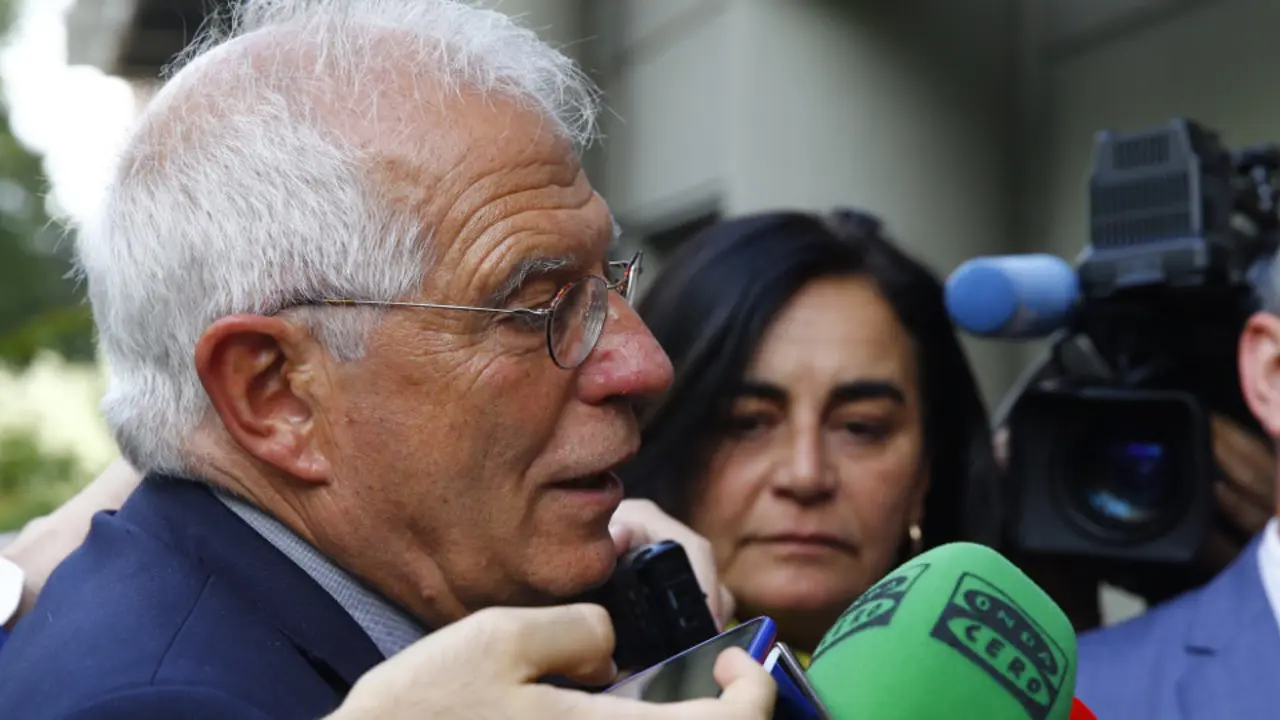 El ministro de Exteriores, Jospe Borrell.JP GANDUL (EFE)