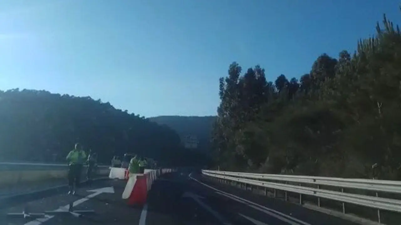 El lugar del suceso. DP