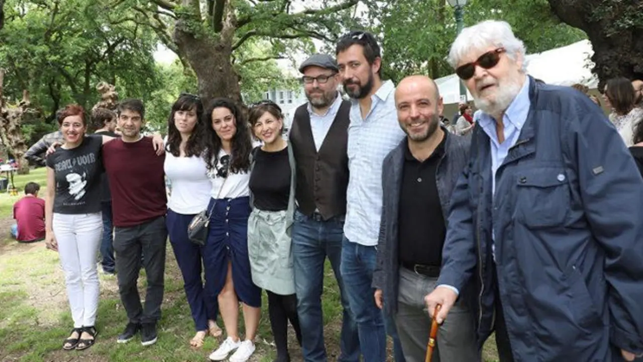 Noriega, Beiras, Villares, Gómez Reino, Díaz, Quinteiro y Suárez, entre otros. EFE