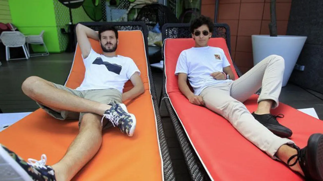 Guillermo 'Willy' Bárcenas (izquierda) y Antonio Carreño. EFE