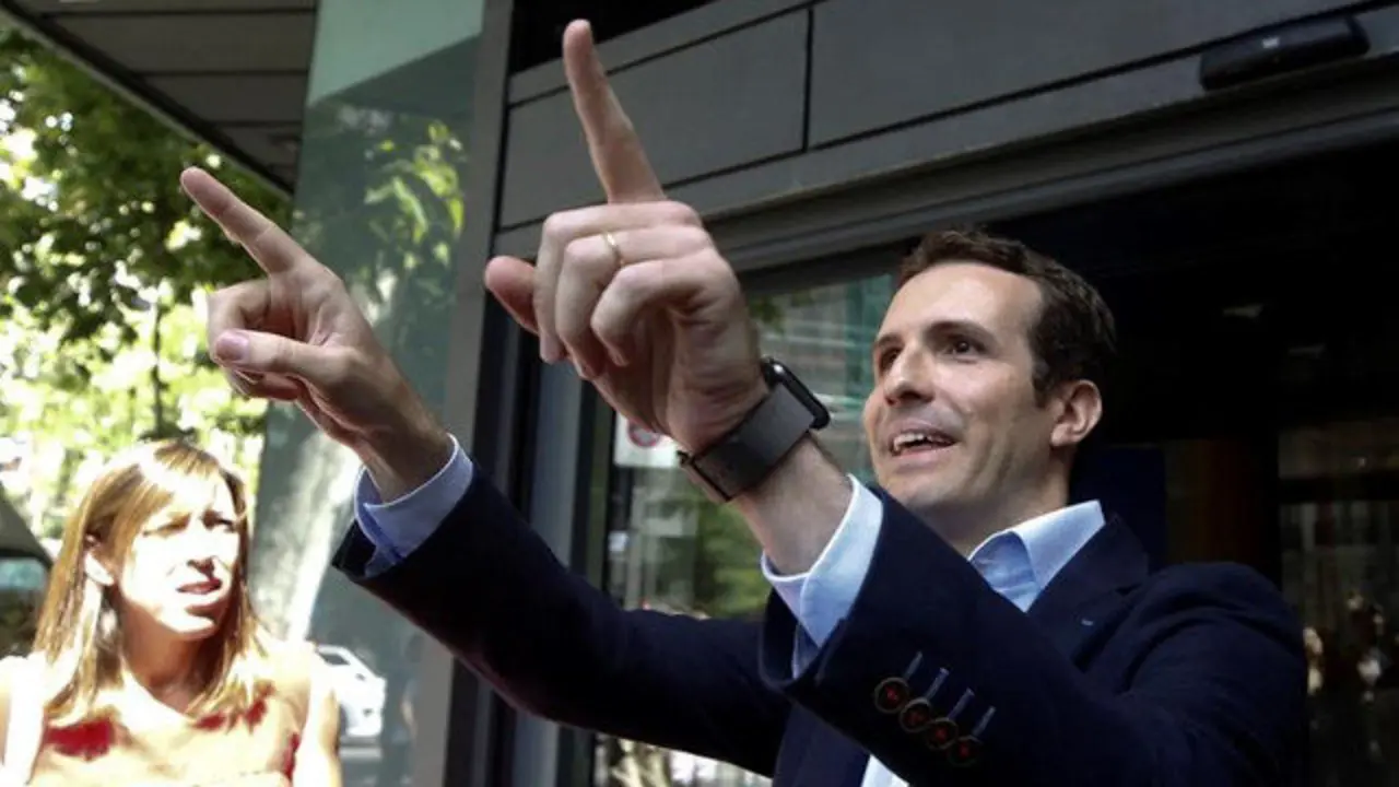 Pablo Casado. JAVIER LIZÓN (EFE)