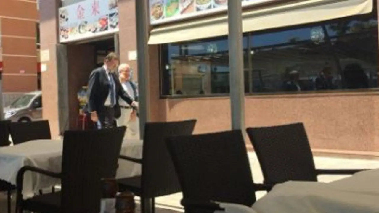 Mariano Rajoy en Santa Pola.TWITTER