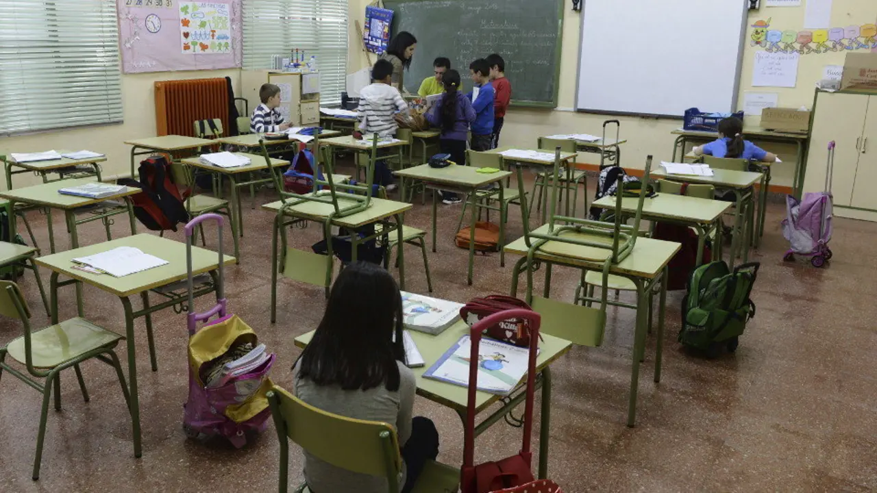 Un aula. EFE