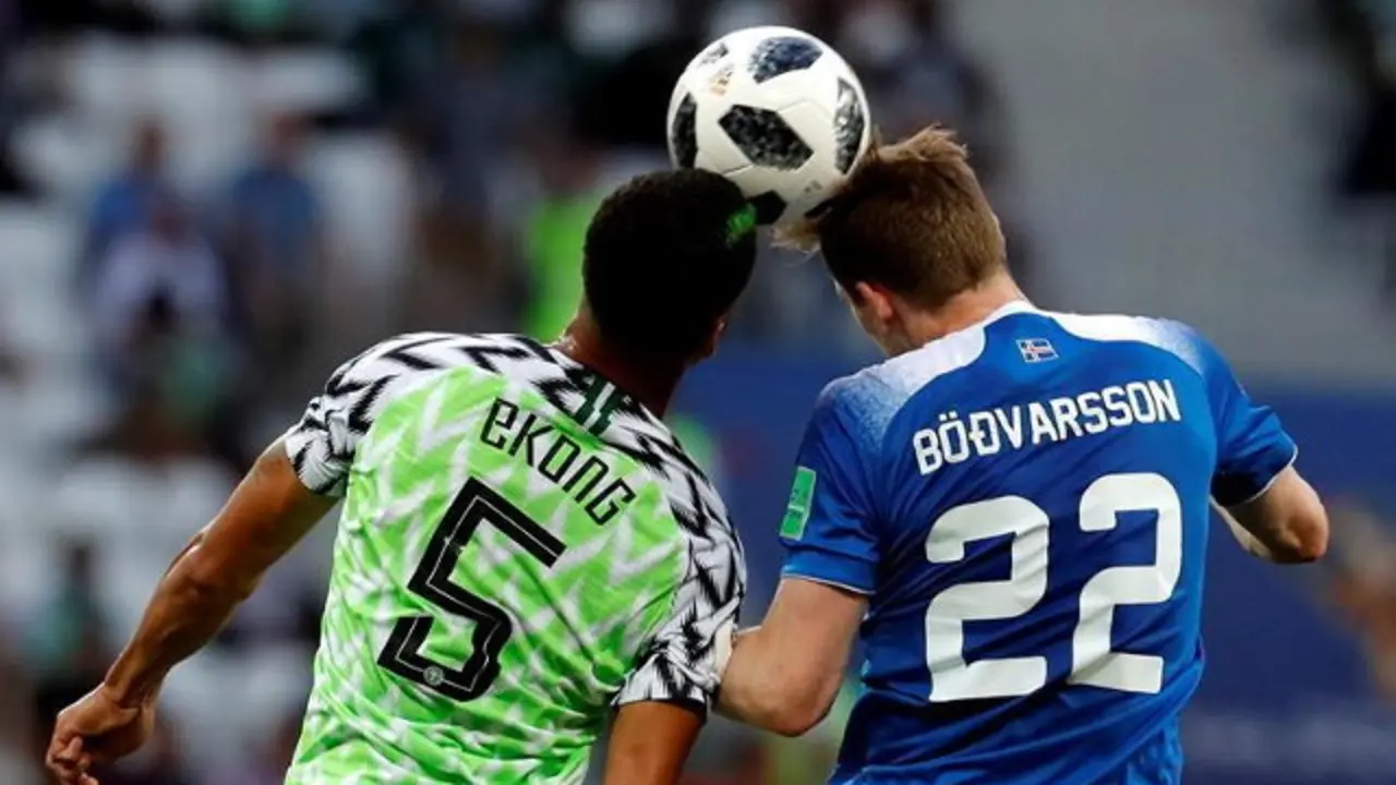 Un momento del Nigeria - Islandia. SERGEI ILNITSKY (EFE)