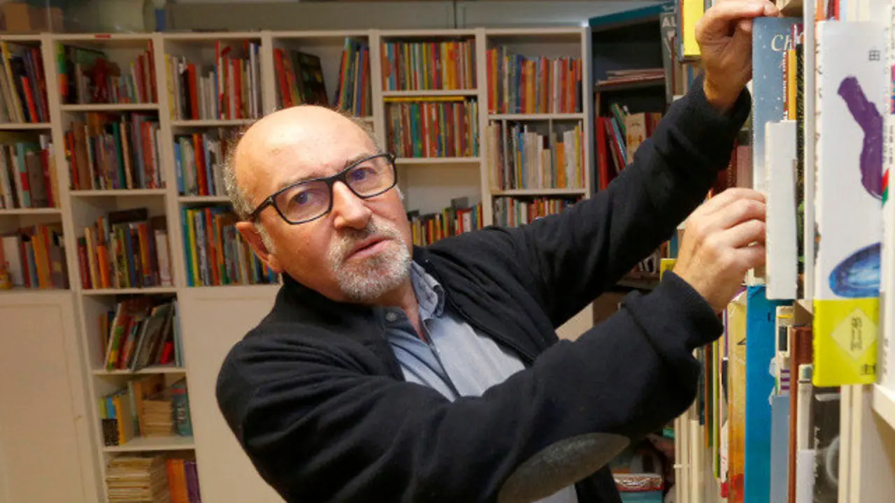 Xosé Ballesteros, director de la editorial Kalandraka. JAVIER CERVERA-MERCADILLO