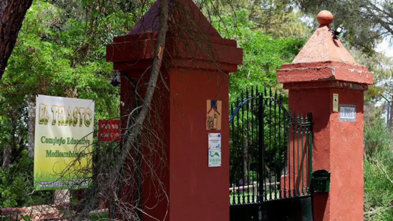 El campamento de verano en la localidad de Hornillos de Eresma, en Valladolid. R. GARCÍA