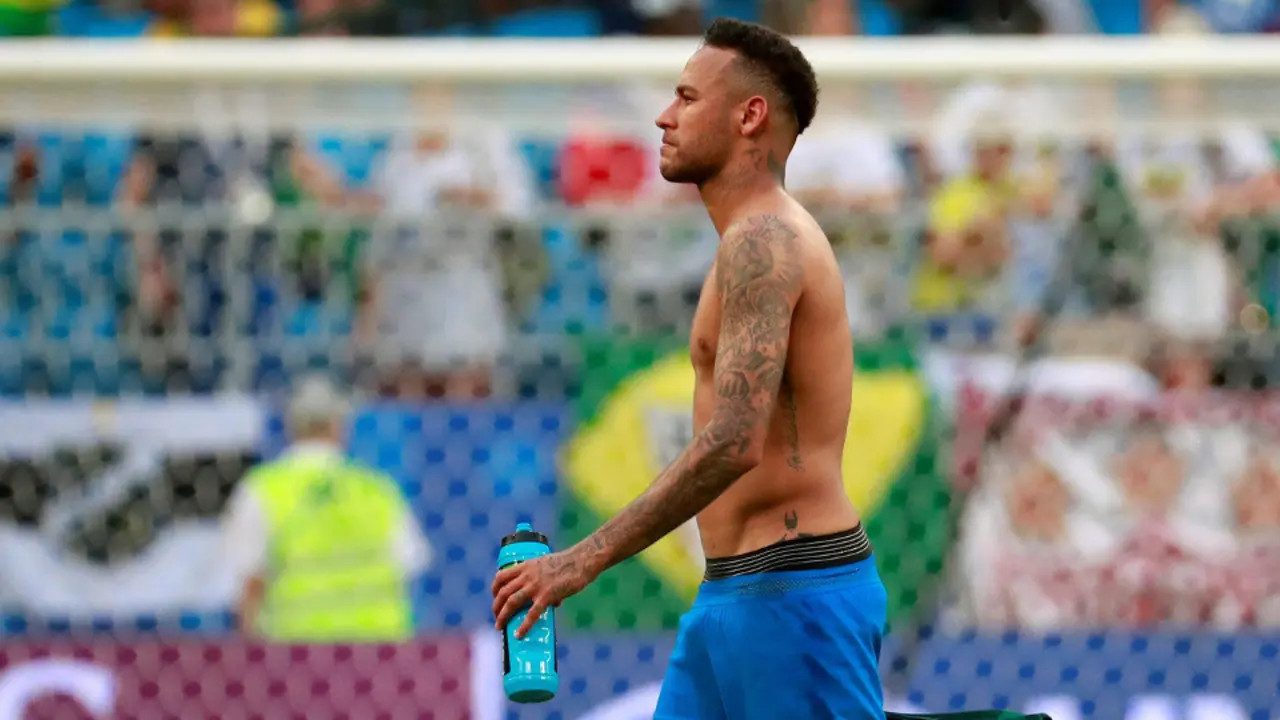 Neymar lideró a Brasil ante México. JOSÉ MÉNDEZ