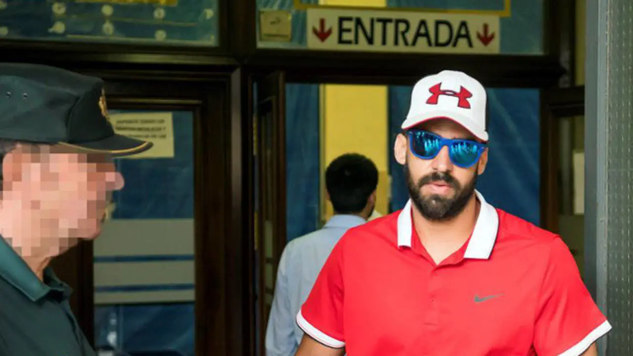 Antonio Manuel Guerrero, en los juzgados. RAÚL CARO