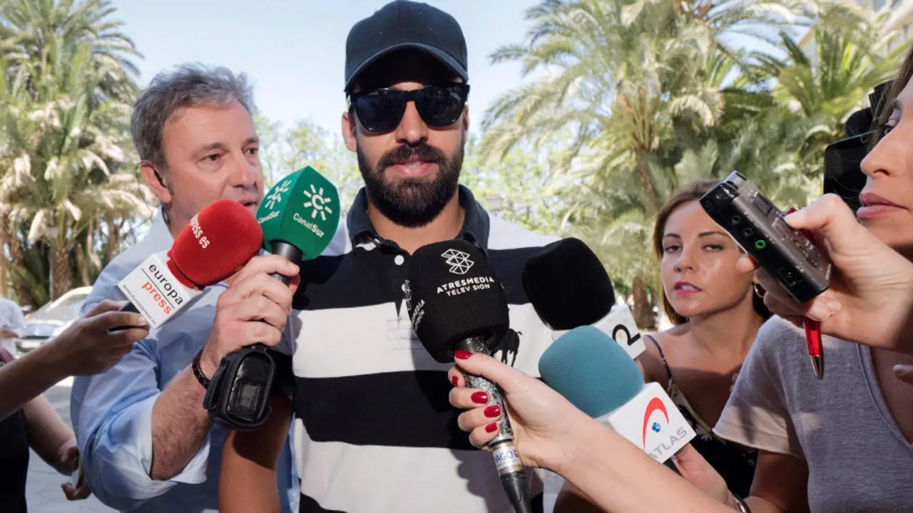 El guardia civil de la manada, Antonio Manuel Guerrero. PEPO HERRERA (Efe)