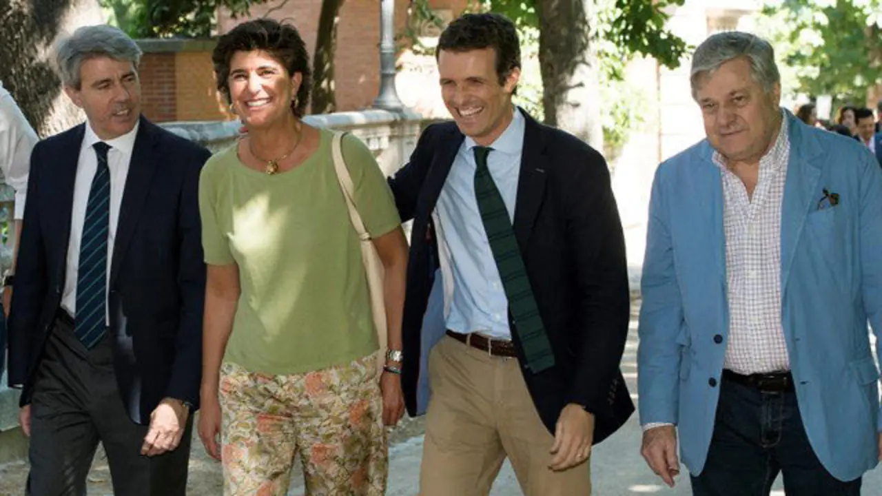 Garrido, María San Gil, Casado y Ledezma. LUCA PIERGIOVANNI