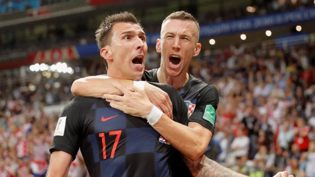  Mario Mandzukic celebra su gol. LAVANDEIRA JR. (EFE)