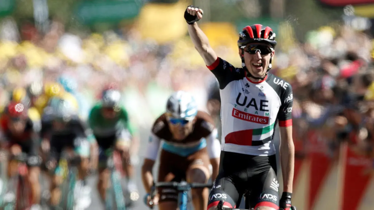 Daniel Martin se impuso en el Muro de Bretaña.KIM LUDBROOK (Efe)