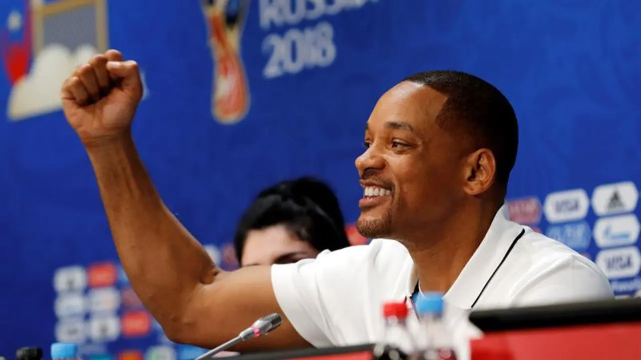 Will Smith, en rueda de prensa. FELIPE TRUEBA