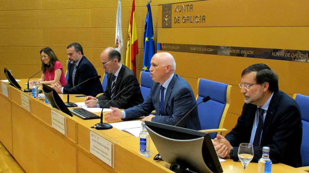 El conselleiro de Sanidade, Jesús Vázquez Almuíña. XUNTA