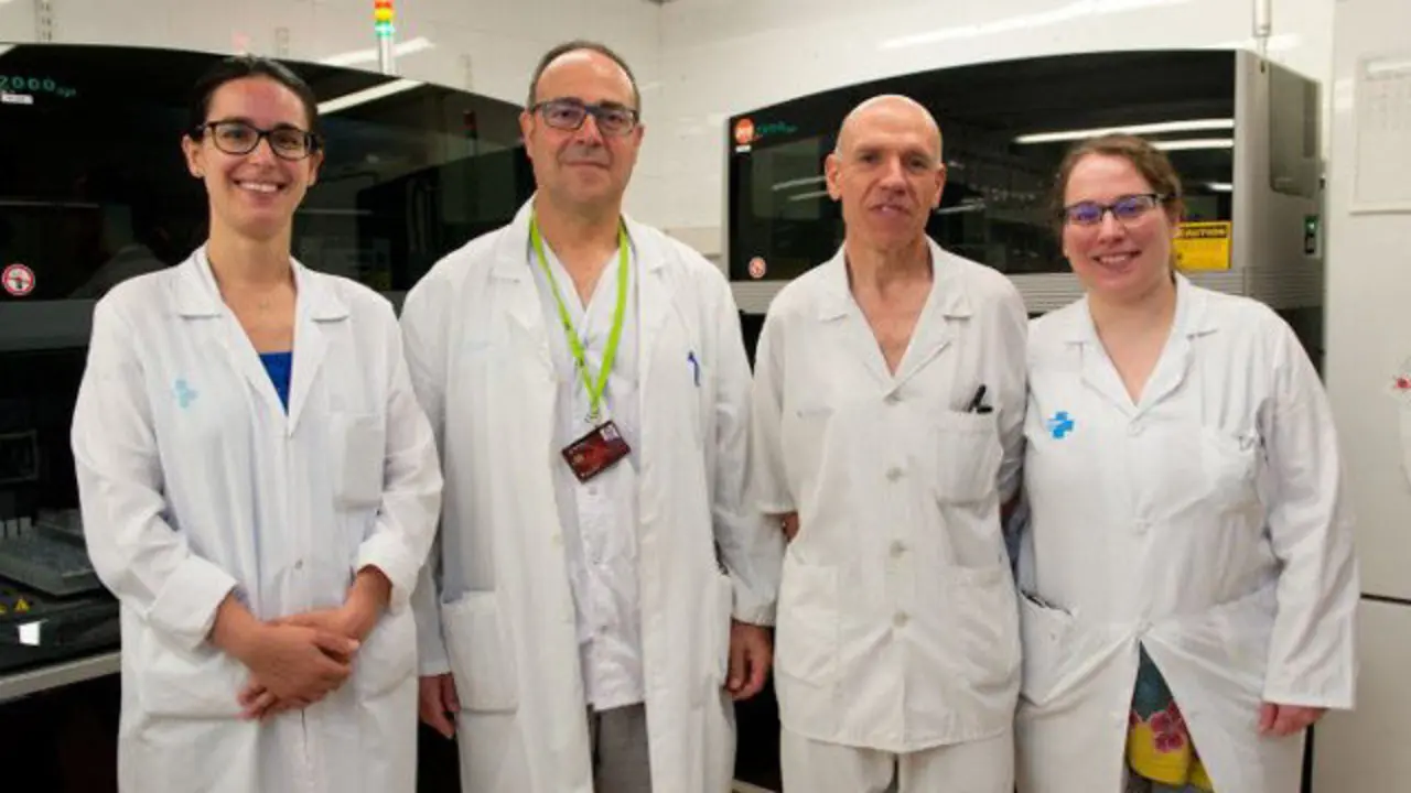 El equipo del Servicio de Aparato Digestivo del hospital. TWITTER