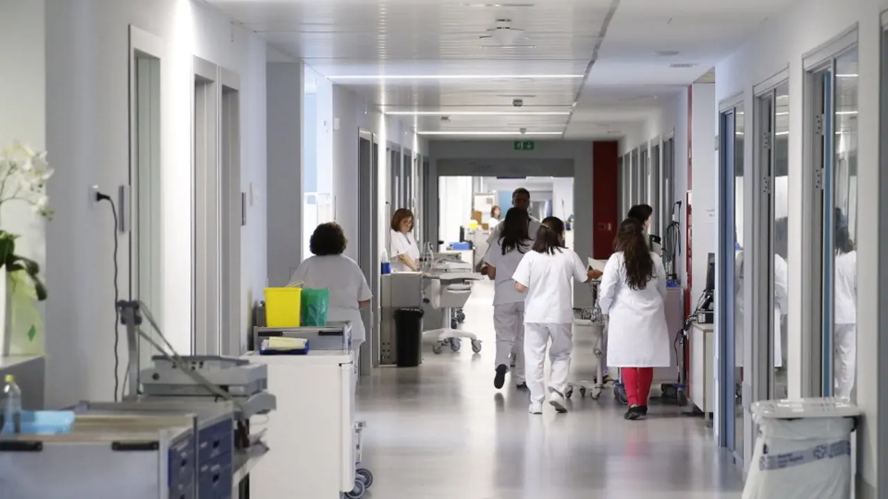 Pasillo del servicio de urgencias del Hula. EP