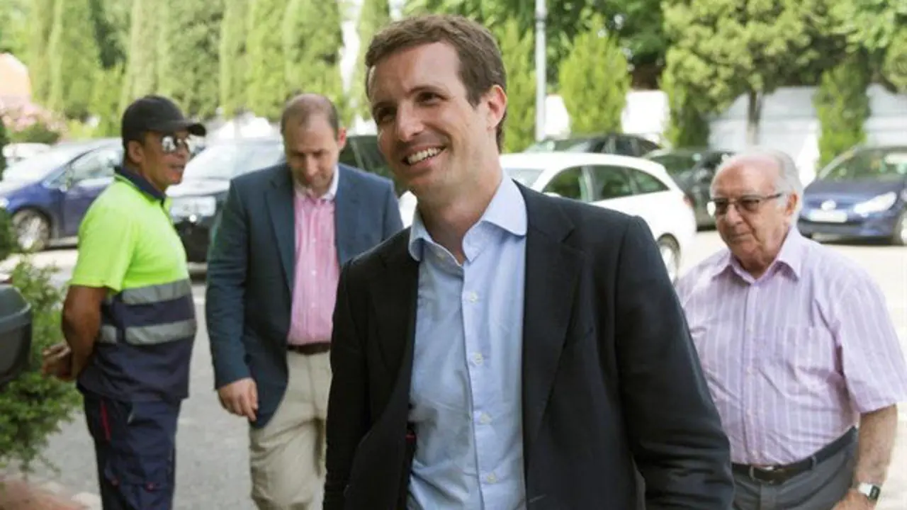 Pablo Casado. RODRIGO JIMÉNEZ (EFE)