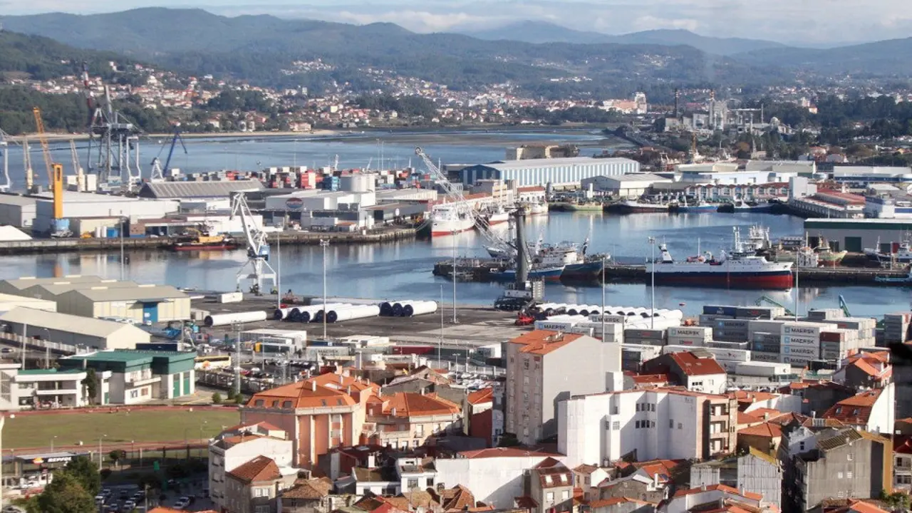Instalaciones del Puerto de Marín. RAFA FARIÑA