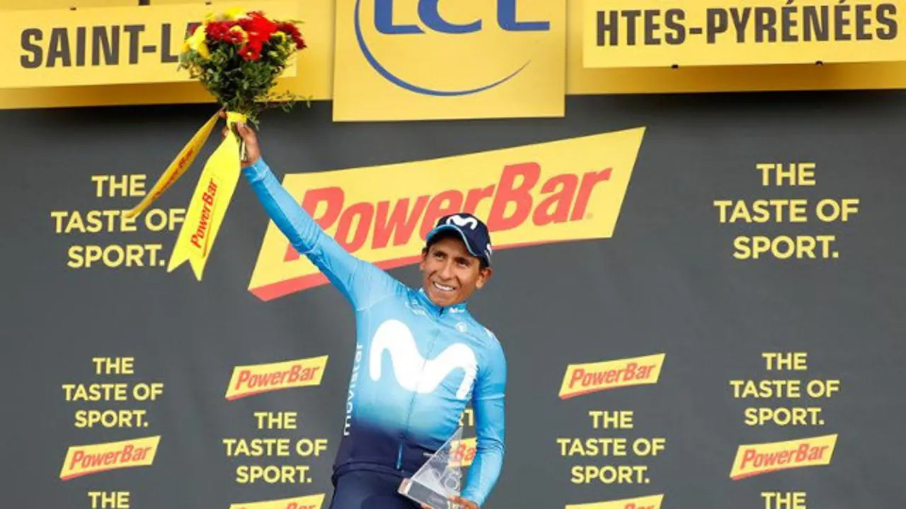 Nairo Quintana. SEBASTIEN NOGIER (EFE)