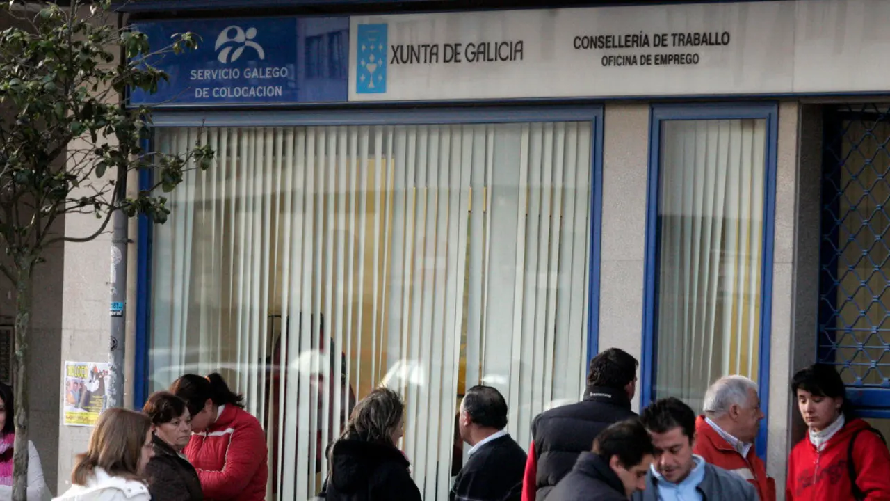 Oficina de empleo en Galicia. EP