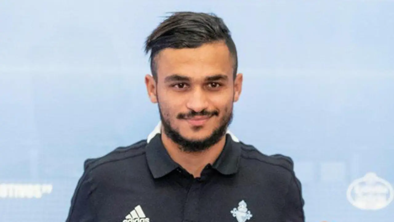 Sofiane Boufal, el día de su presentación en Vigo. SALVADOR SAS (EFE)