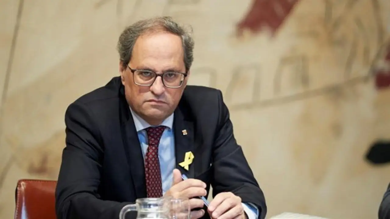 El presidente de la Generalitat, Quim Torra. EFE