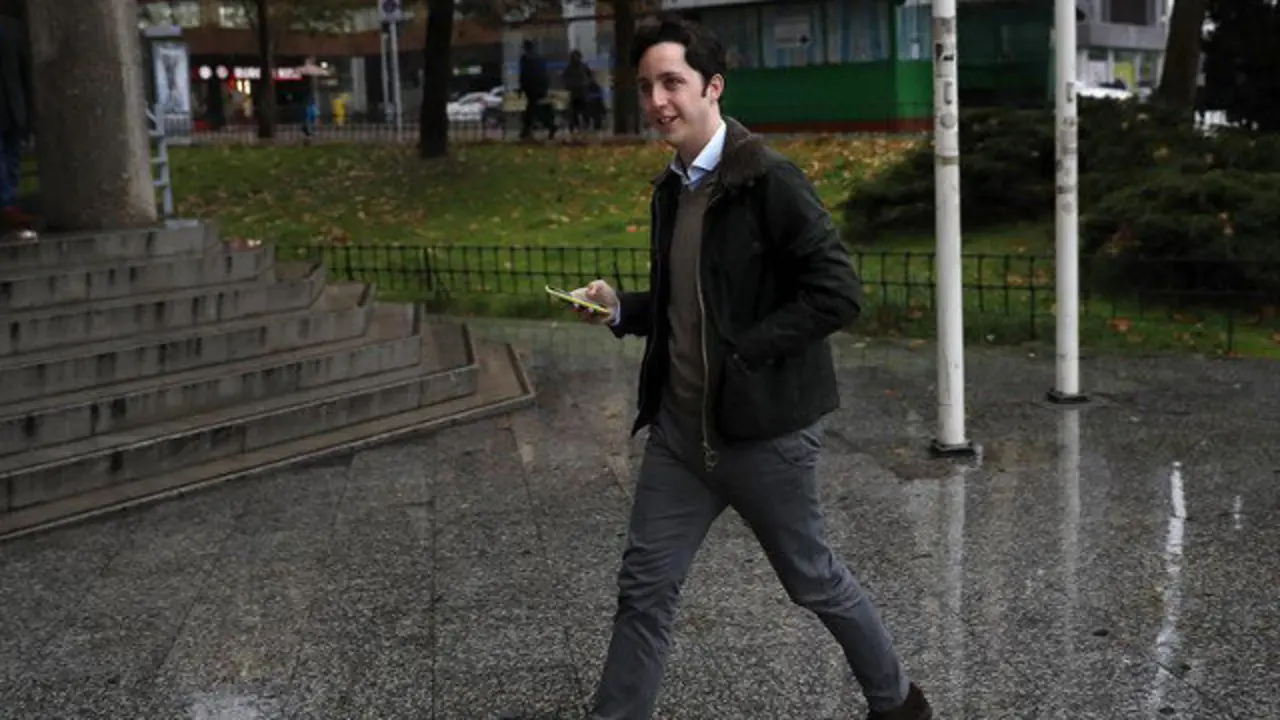 El Pequeño Nicolás, en los juzgados de Madrid. EFE