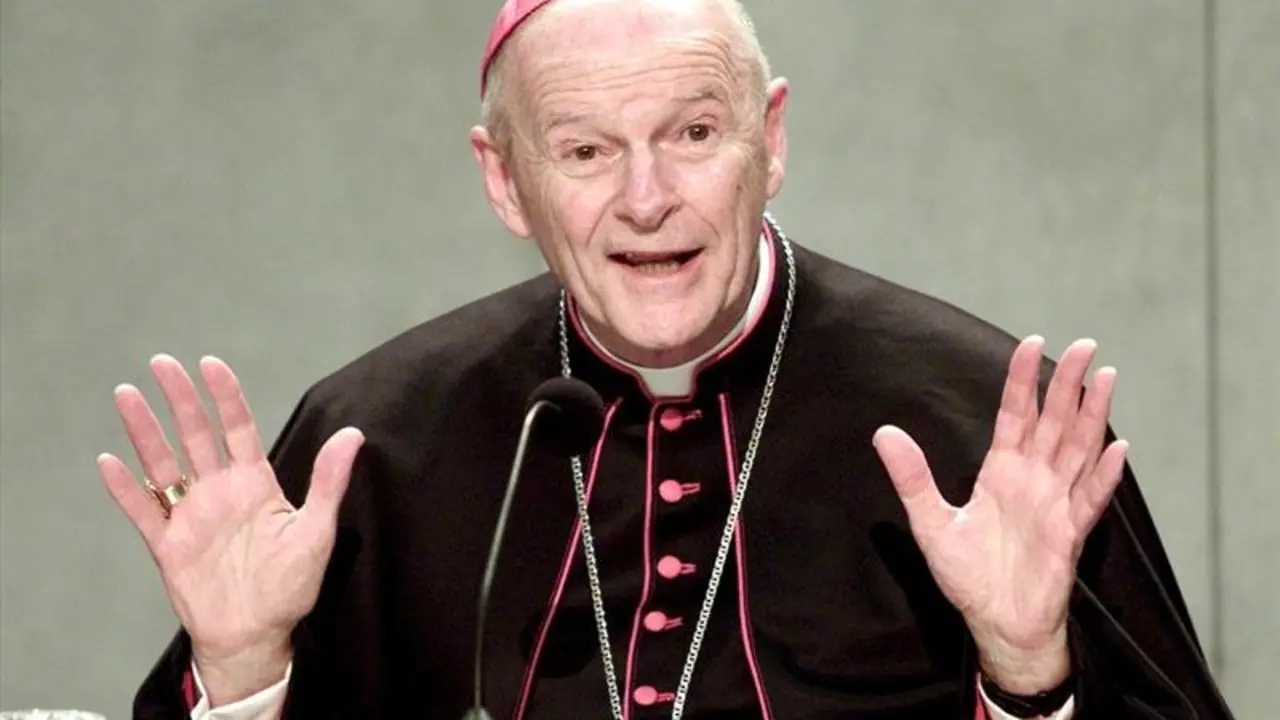 El cardenal y arzobispo emérito de Washington Theodore McCarrick. DANILO SCHIAVELLA (EFE)