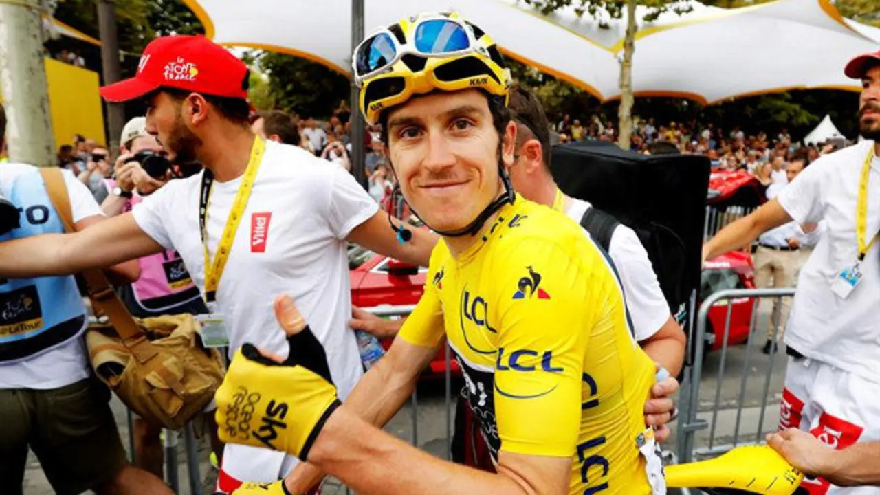 Geraint Thomas. SEBASTIEN NOGIER (EFE)