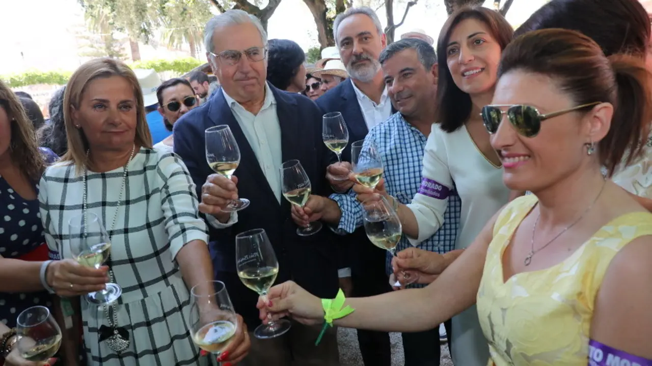 Apertura de la Festa do Albariño en Cambados. JOSÉ LUIZ OUBIÑA