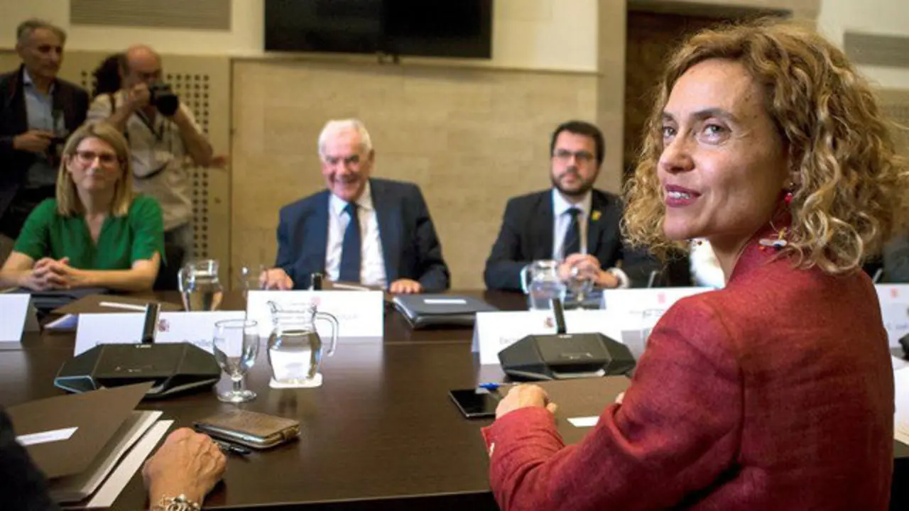 Primera reunión de la comisión bilateral Estado-Generalitat desde 2011. QUIQUE GARCÍA