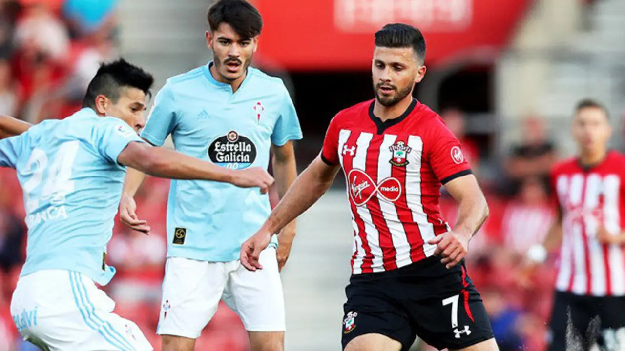 Un momento del Southampton-Celta. (@SouthamptonFC) TWITTER