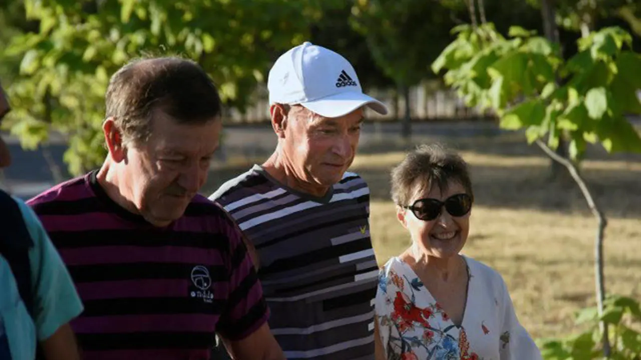 Santi Potros, a la salida de la prisión de Topas. J.M.GARCÍA