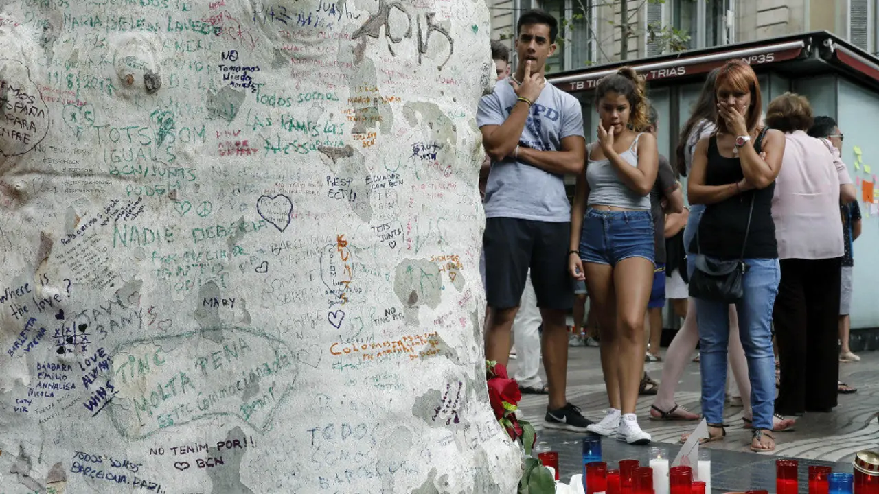 Lugar de los hechos del 17A. ANDREU DALAMAU (EFE)