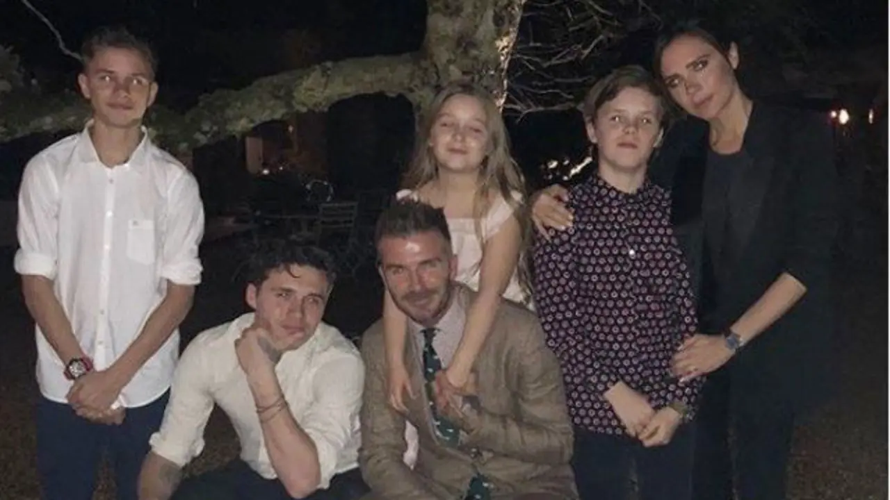 Familia Beckham. INSTAGRAM (@davidbeckham)